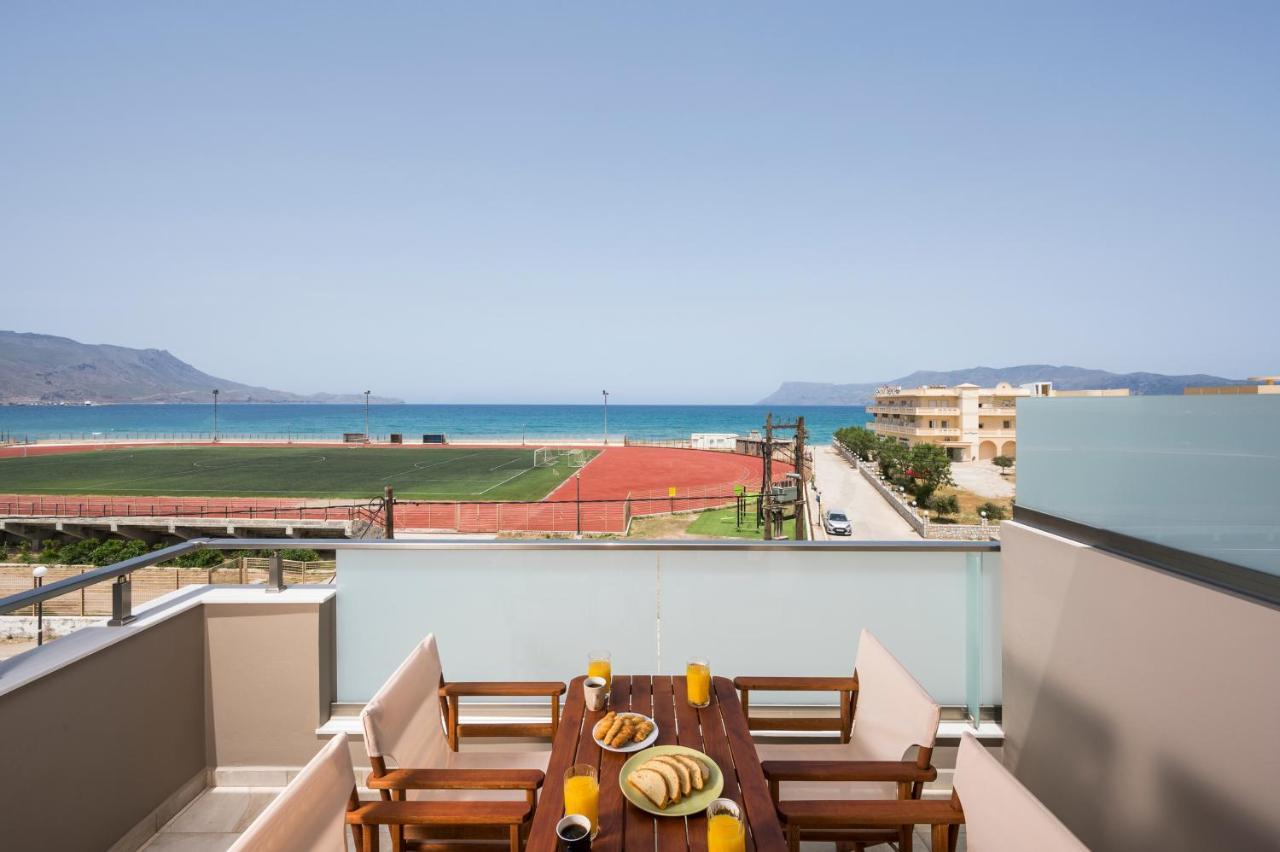 Indigo Blue Seaside Deluxe Apartments Кісамос Екстер'єр фото