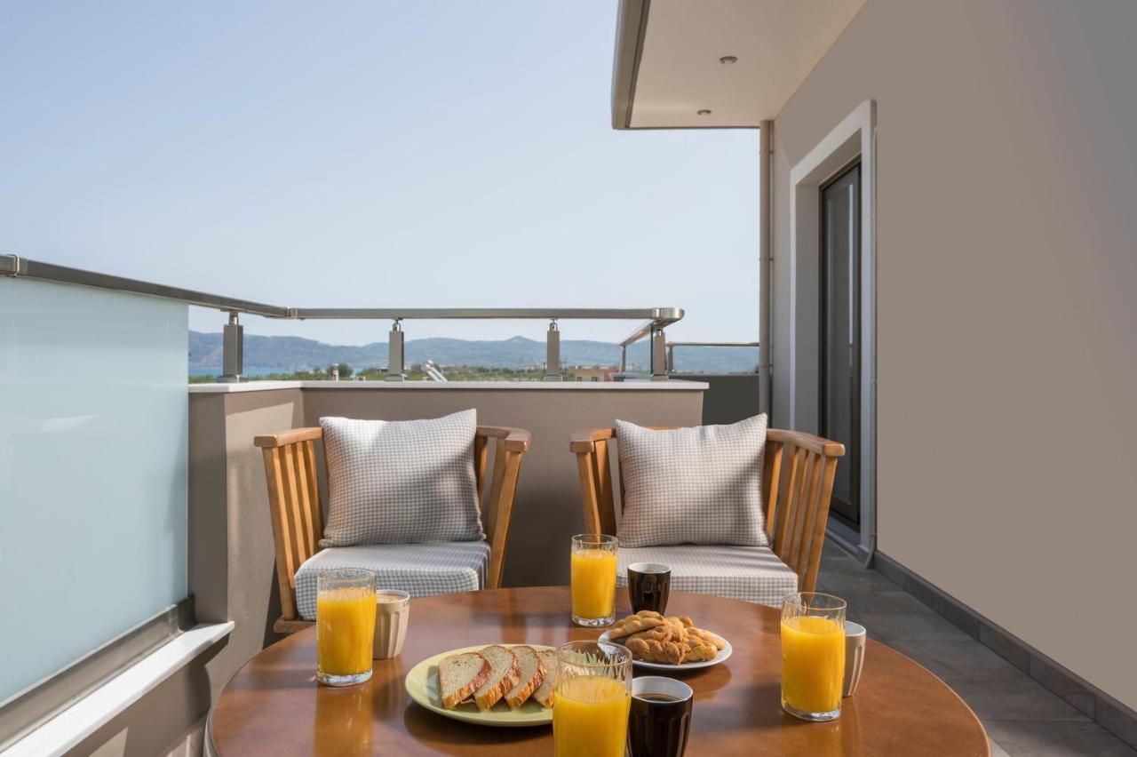 Indigo Blue Seaside Deluxe Apartments Кісамос Екстер'єр фото